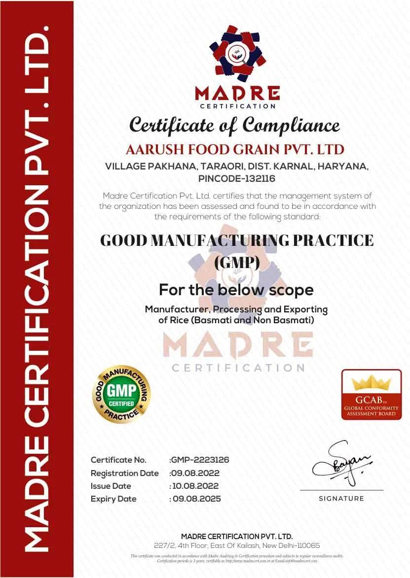 Good Manufacturing Practice